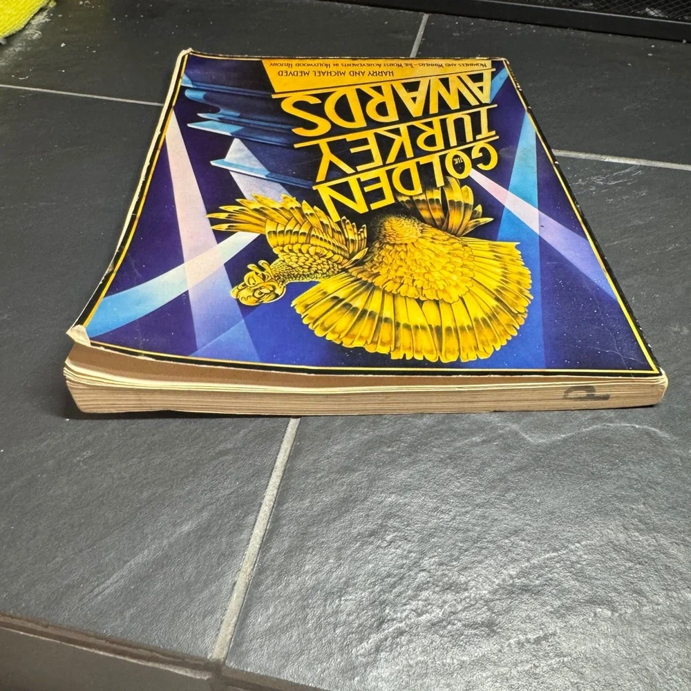 The Golden Turkey Awards Harry Michael Medved 1980 First Perigee Printing Humor